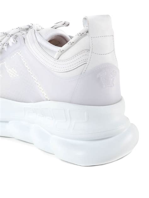 versace white chunky sneakers